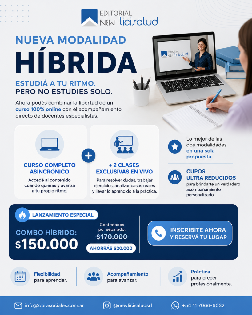 Nueva Modalidad de Cursos Híbridos.